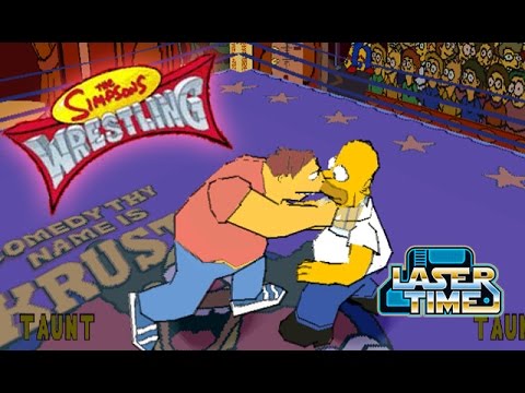 Simpsons wrestling ps1 gameplay online