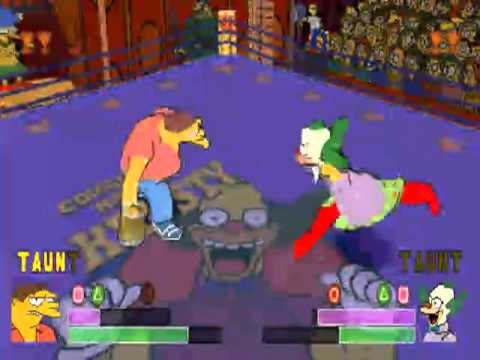 Simpsons wrestling psx iso